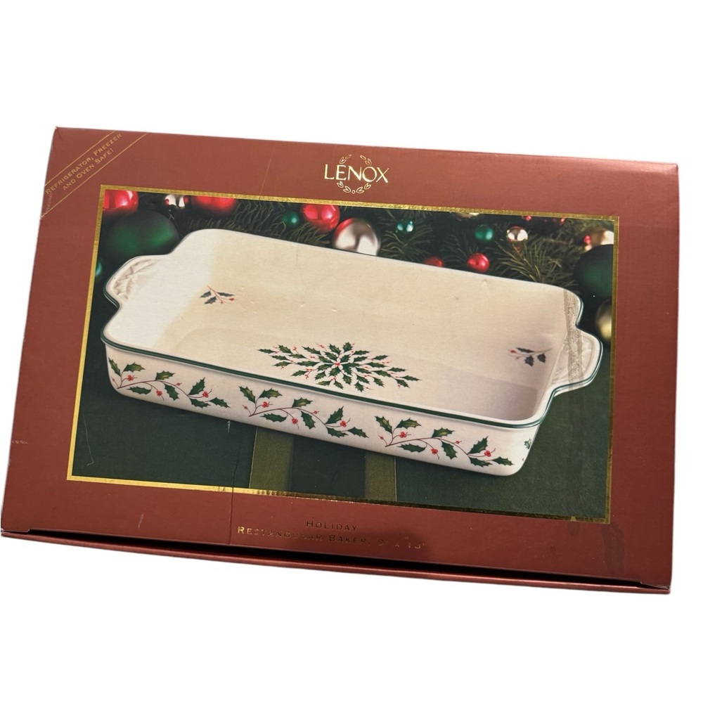 LENOX Holiday Rectangular Baker - Picture 5 of 5